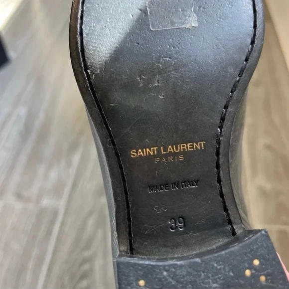 Saint Laurent miles baby eighty heel ankle booties - Picture 5 of 13